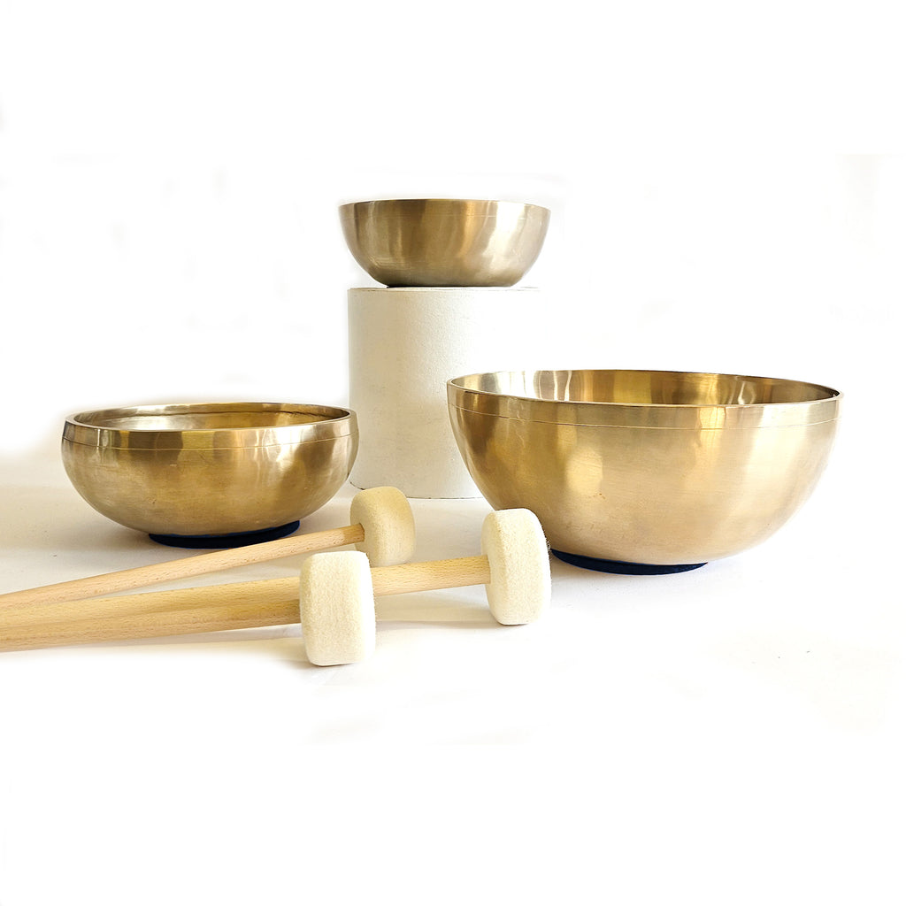 feeltone Therapie Klangschalen Set, groß