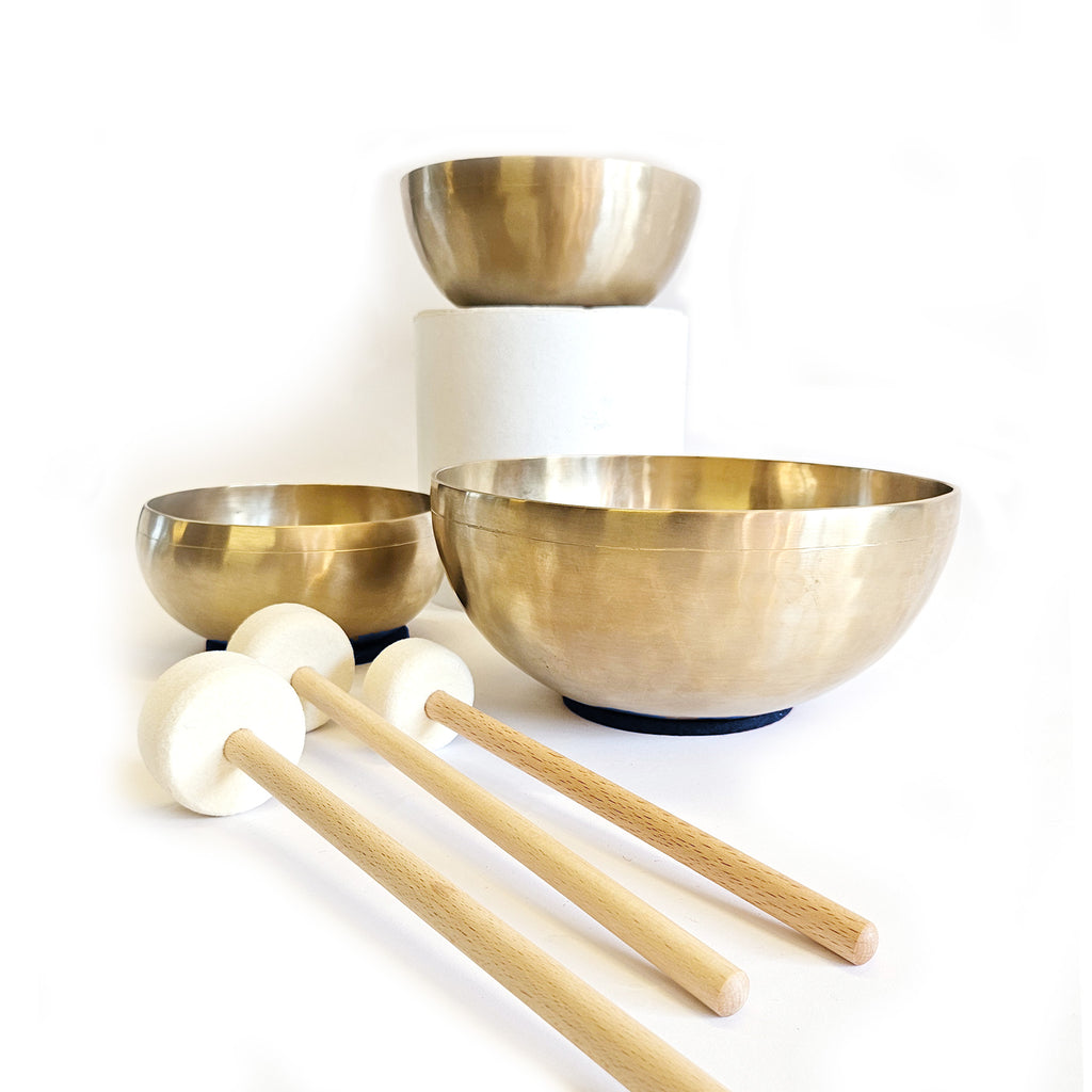 feeltone Therapie Klangschalen Set, klein