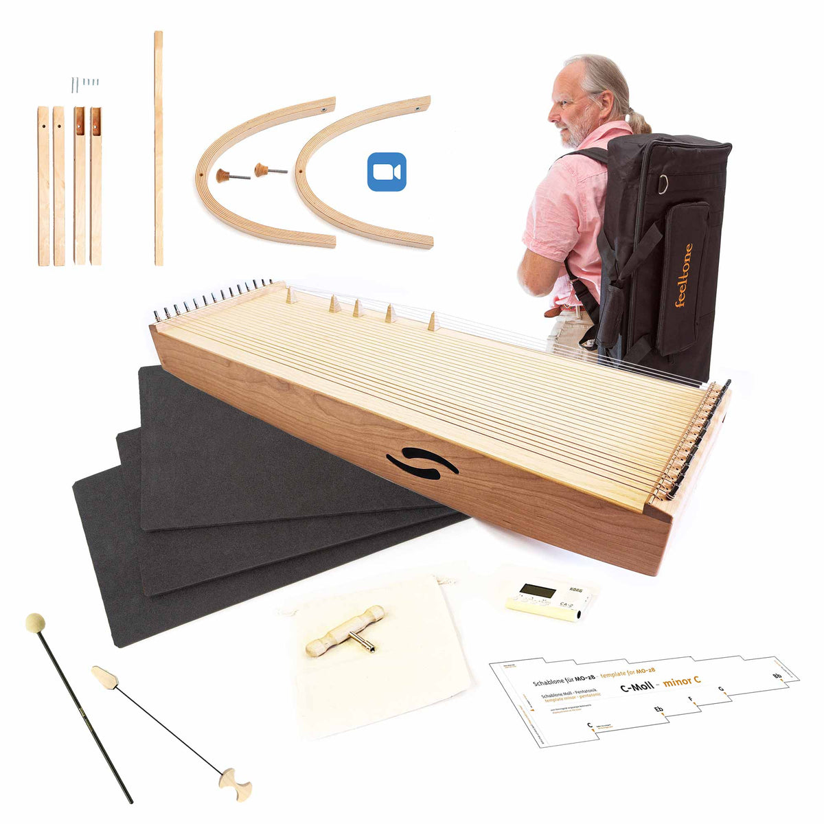 Monolina Monochord XL - Traveller Set