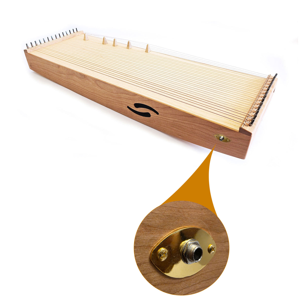 Eingebauter Tonabnehmer für Monolina XL Monochord, ohne Vorverstärker