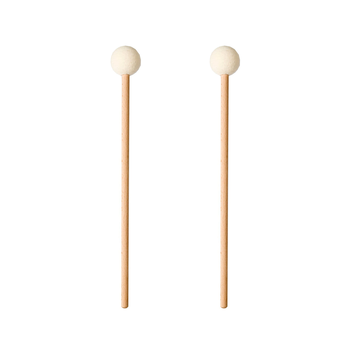 Schlägel Paar, Filzkopf ø 4cm / 40cm