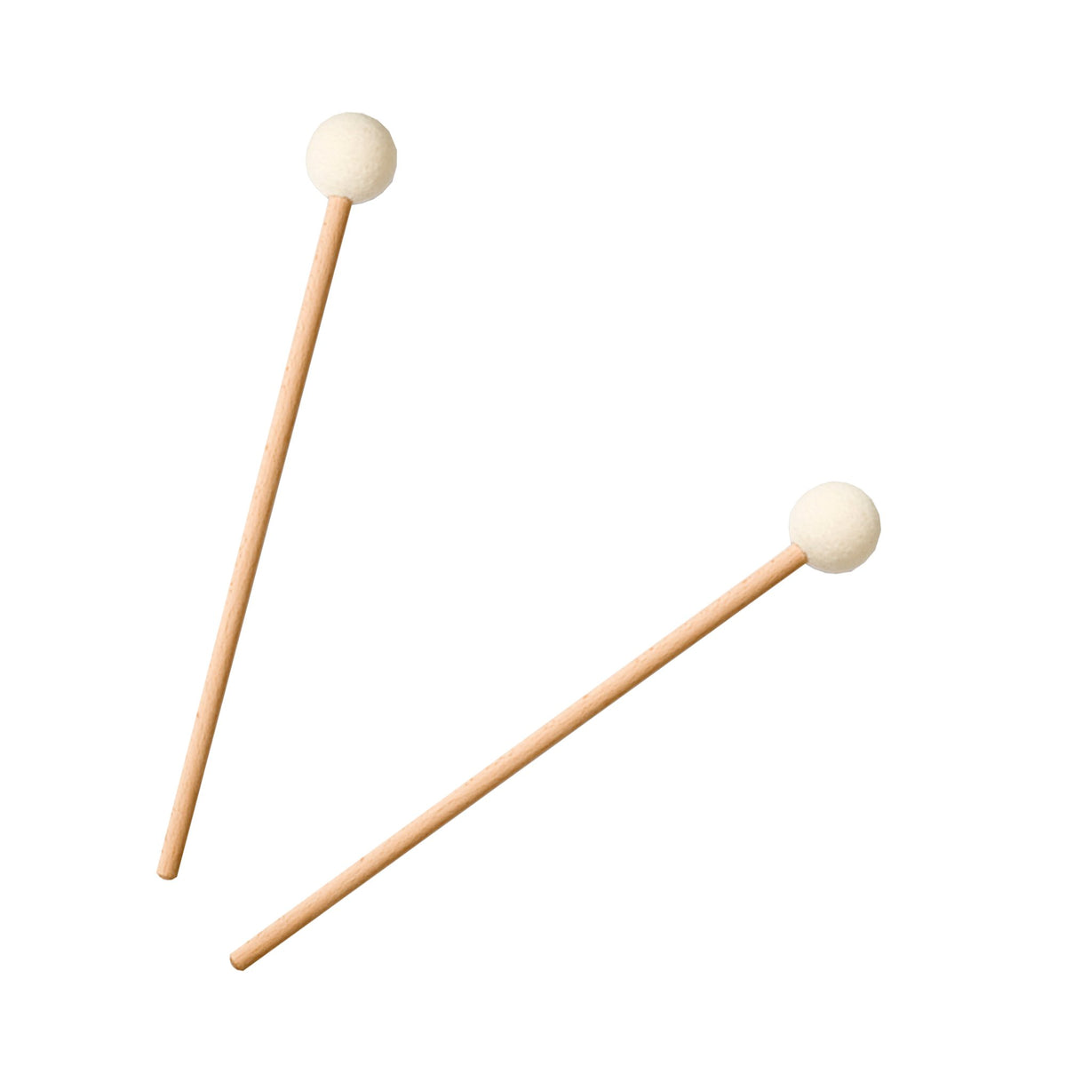 Schlägel Paar, Filzkopf ø 4cm / 40cm