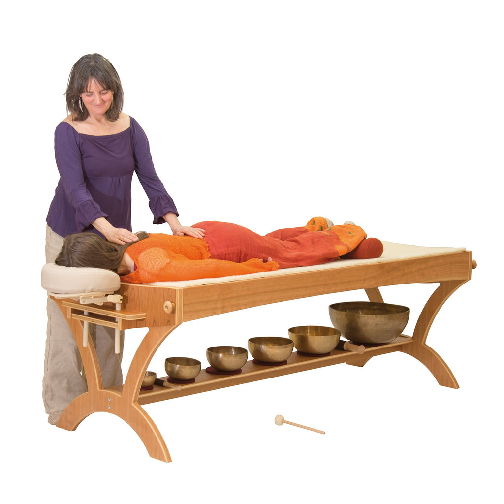 Oktav-Klangmassageliege, Komplettangebot für Masseure