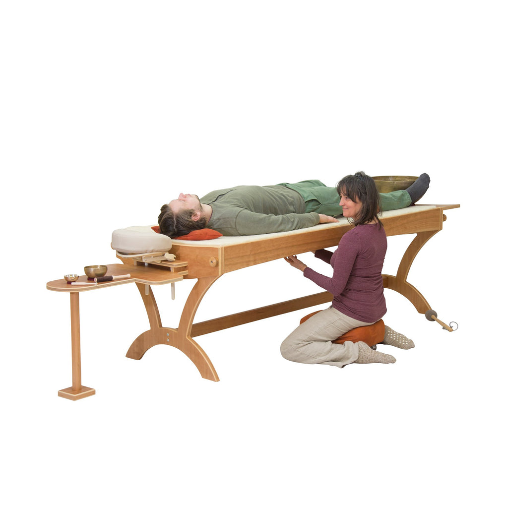 Oktav-Klangmassageliege, Komplettangebot für Klangtherapie