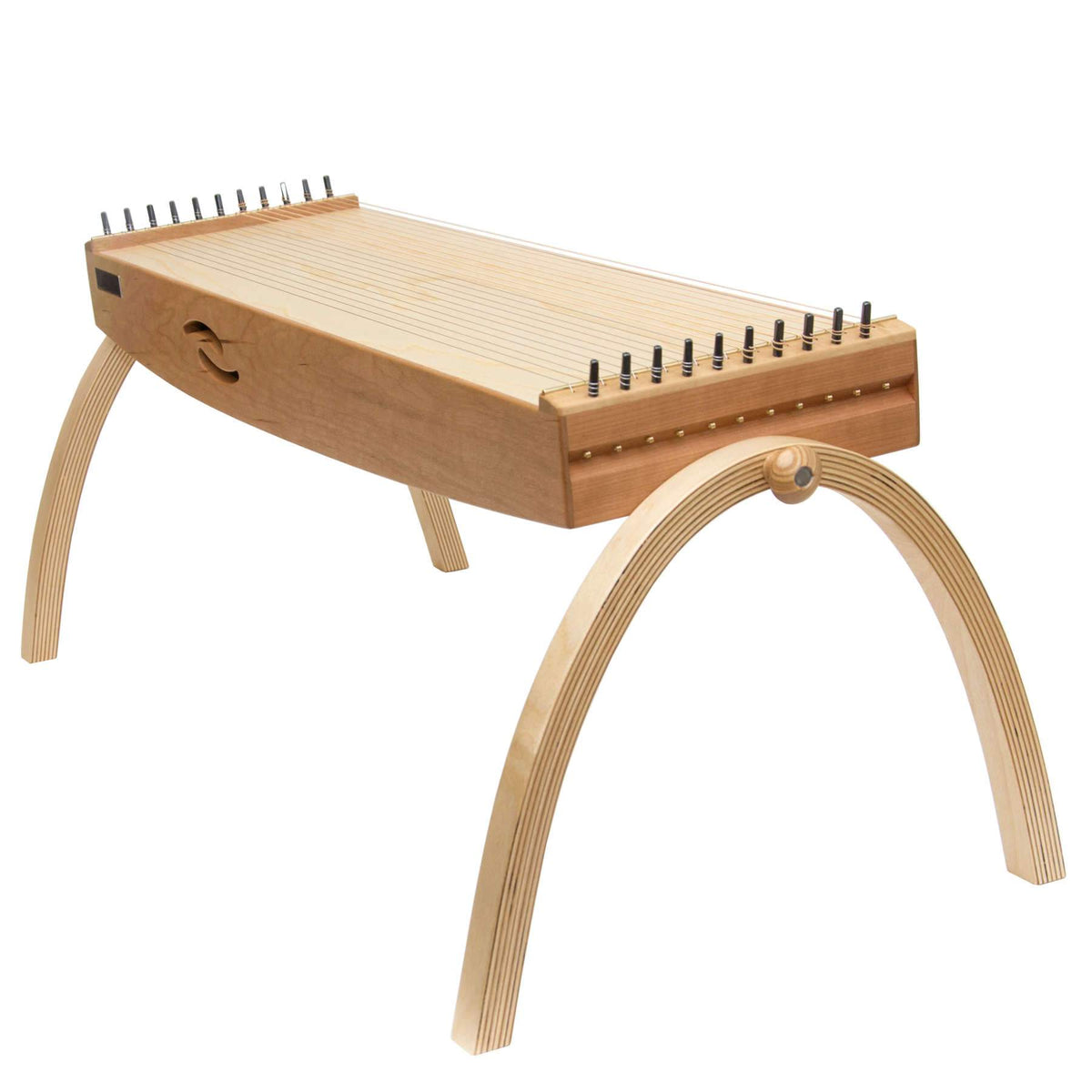 Bogenfüße 37cm hoch, mit Holzgriffen