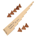Reiter und Schablone für das Konzertmonochord