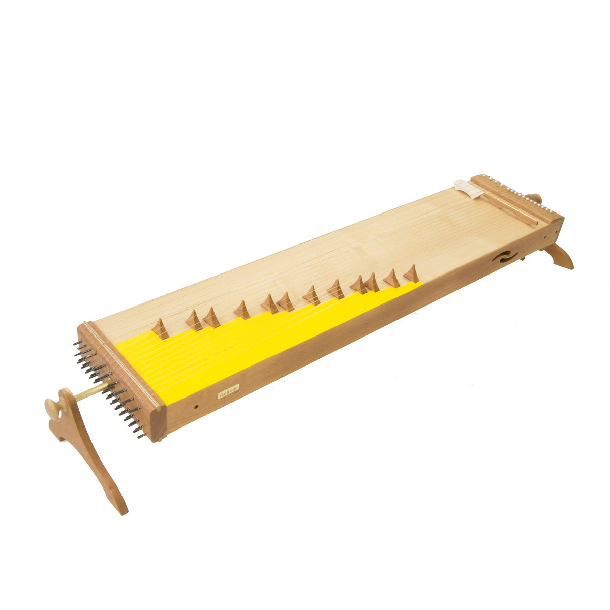 Reiter und Schablone, großes Konzertmonochord