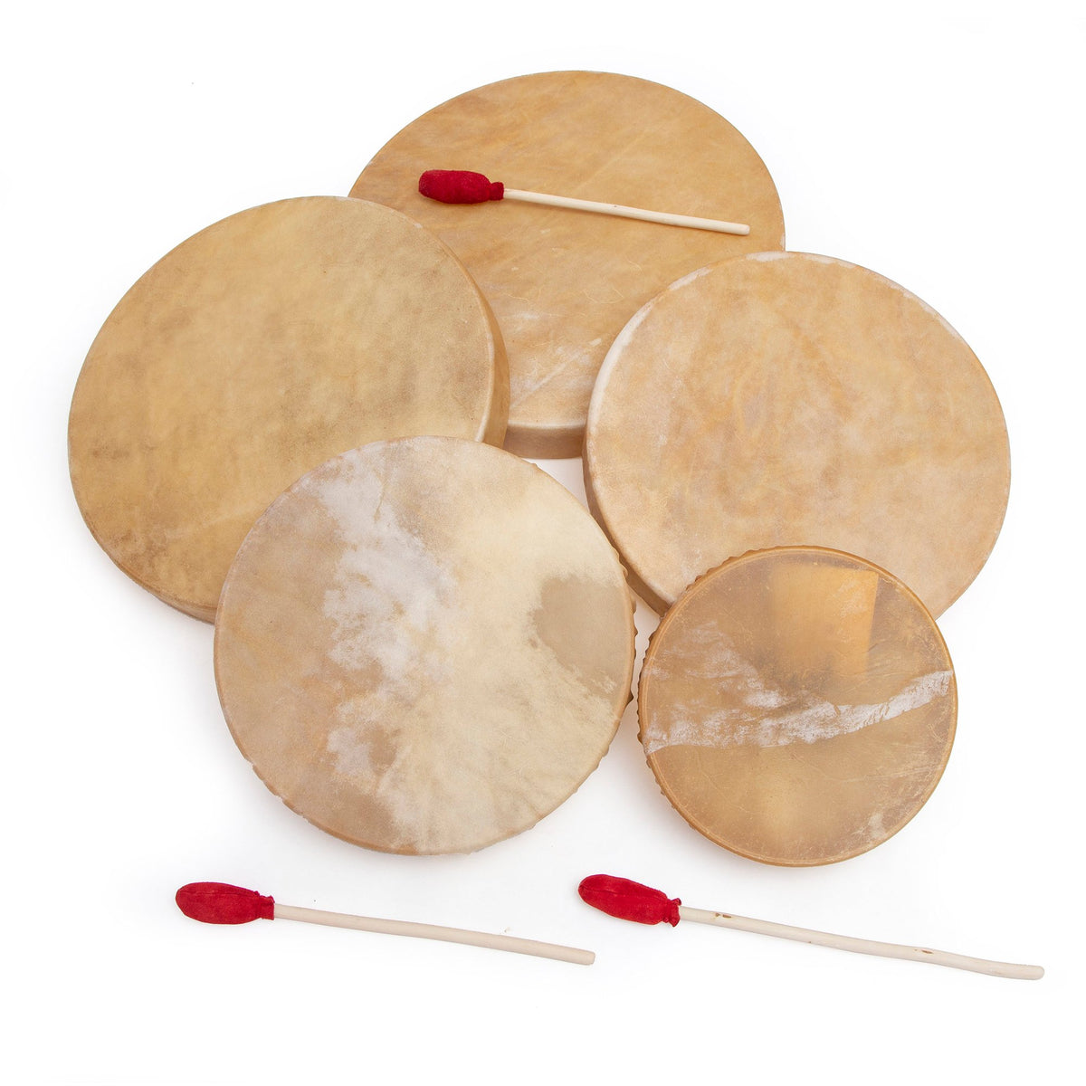 Ritualtrommeln Rind, Gruppe