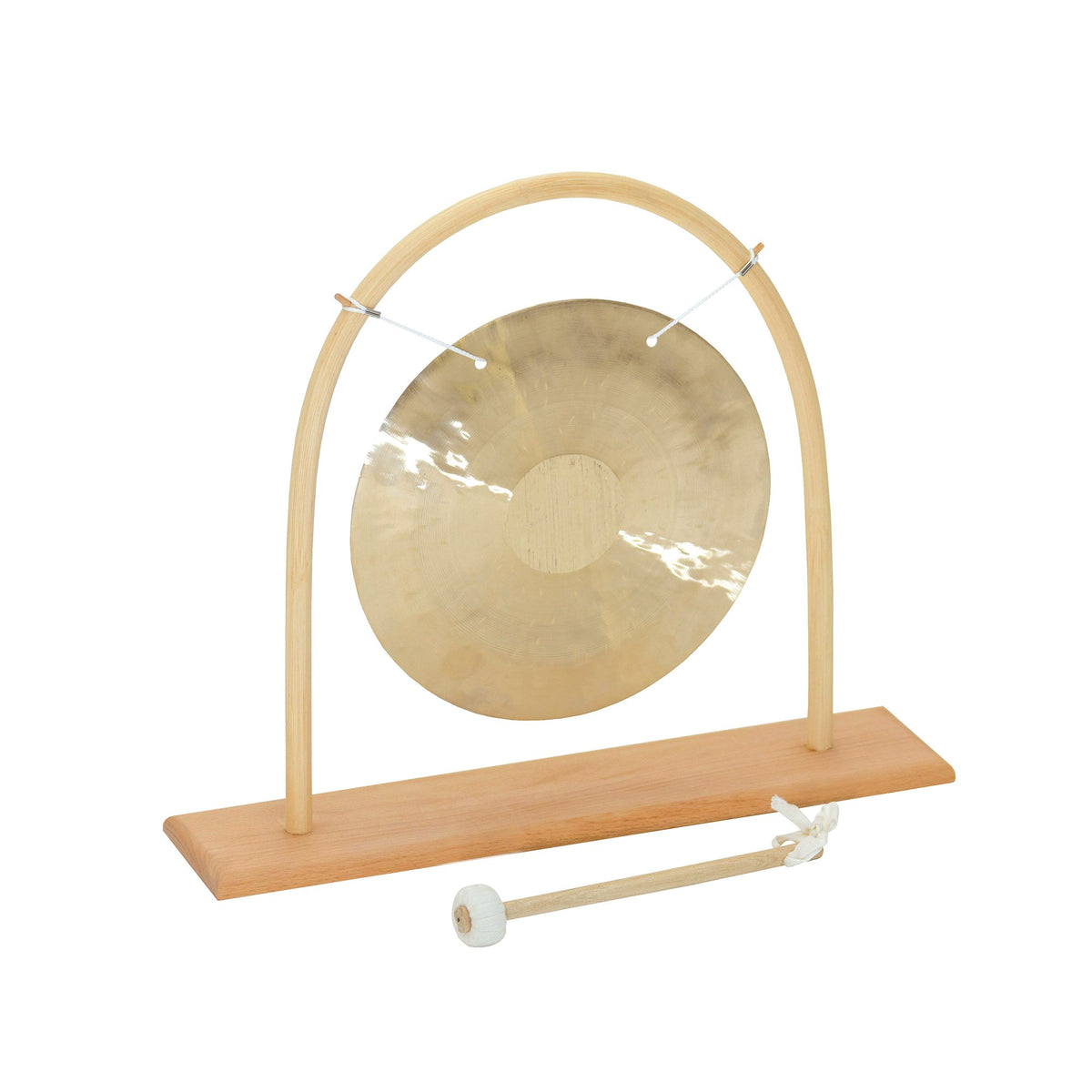  Feng Gong Durchmesser 25 cm, mit Rattan-Ständer