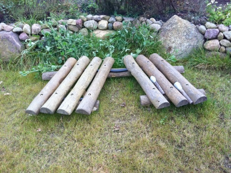 Outdoor Waldxylophon, 7 Töne