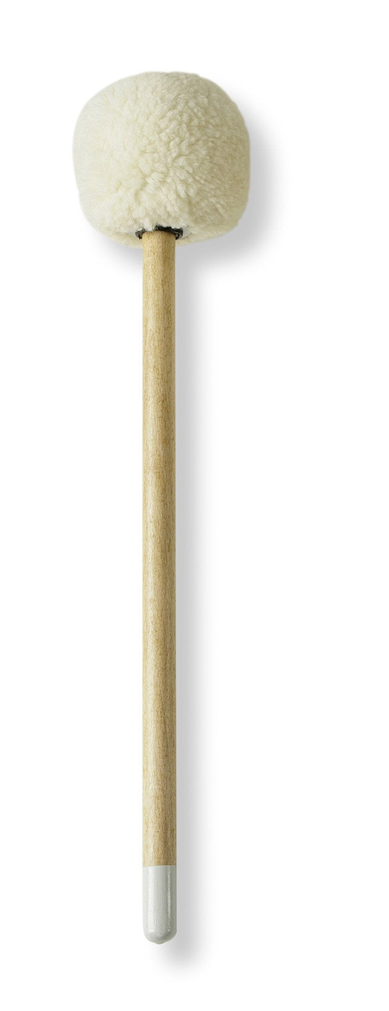 Gong Schlägel mit Teddyfell, Größe 2 kurz