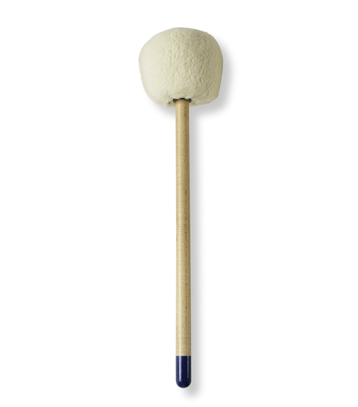 Gong Schlägel mit Teddyfell, Größe 6 kurz