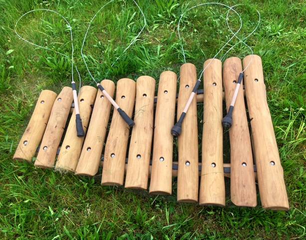 Outdoor Waldxylophon, 11 Töne