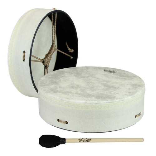 Tambor Buffalo de Remo, blanco, 25 - 55 cm